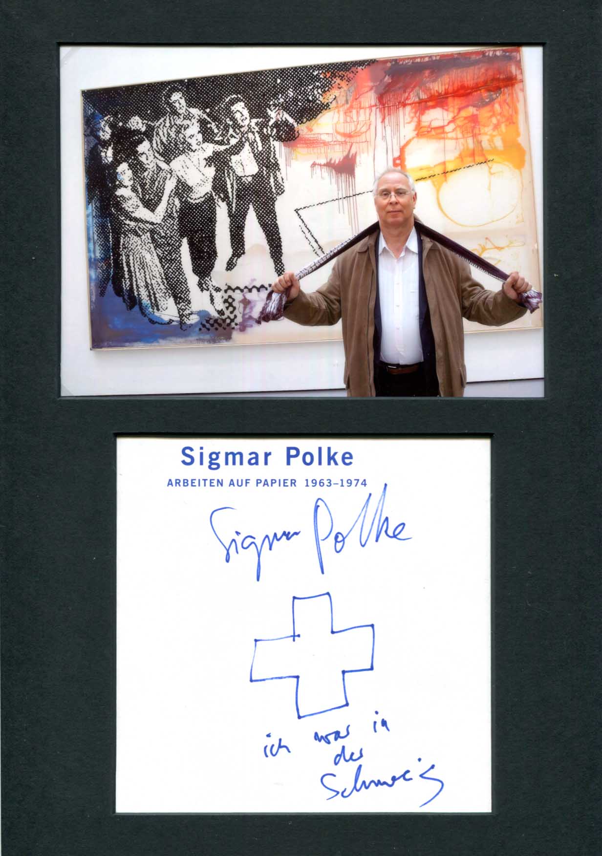 Sigmar Polke Autograph