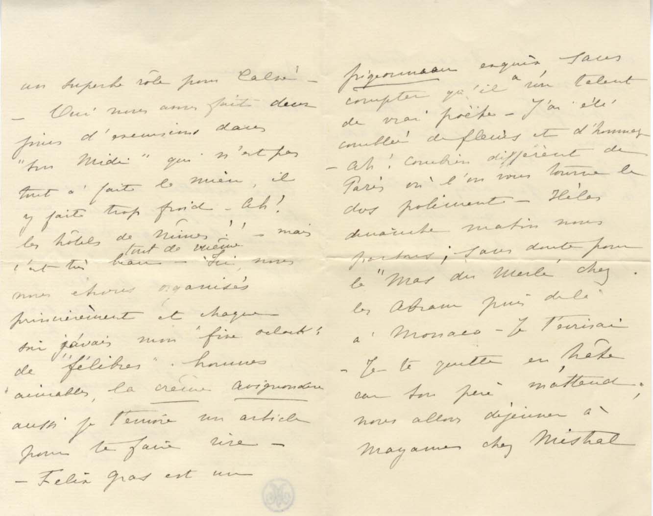 Jules Massenet (4) Autographs