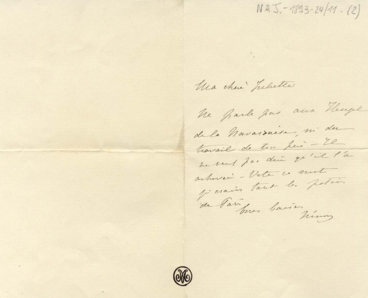 Jules Massenet (4) Autographs