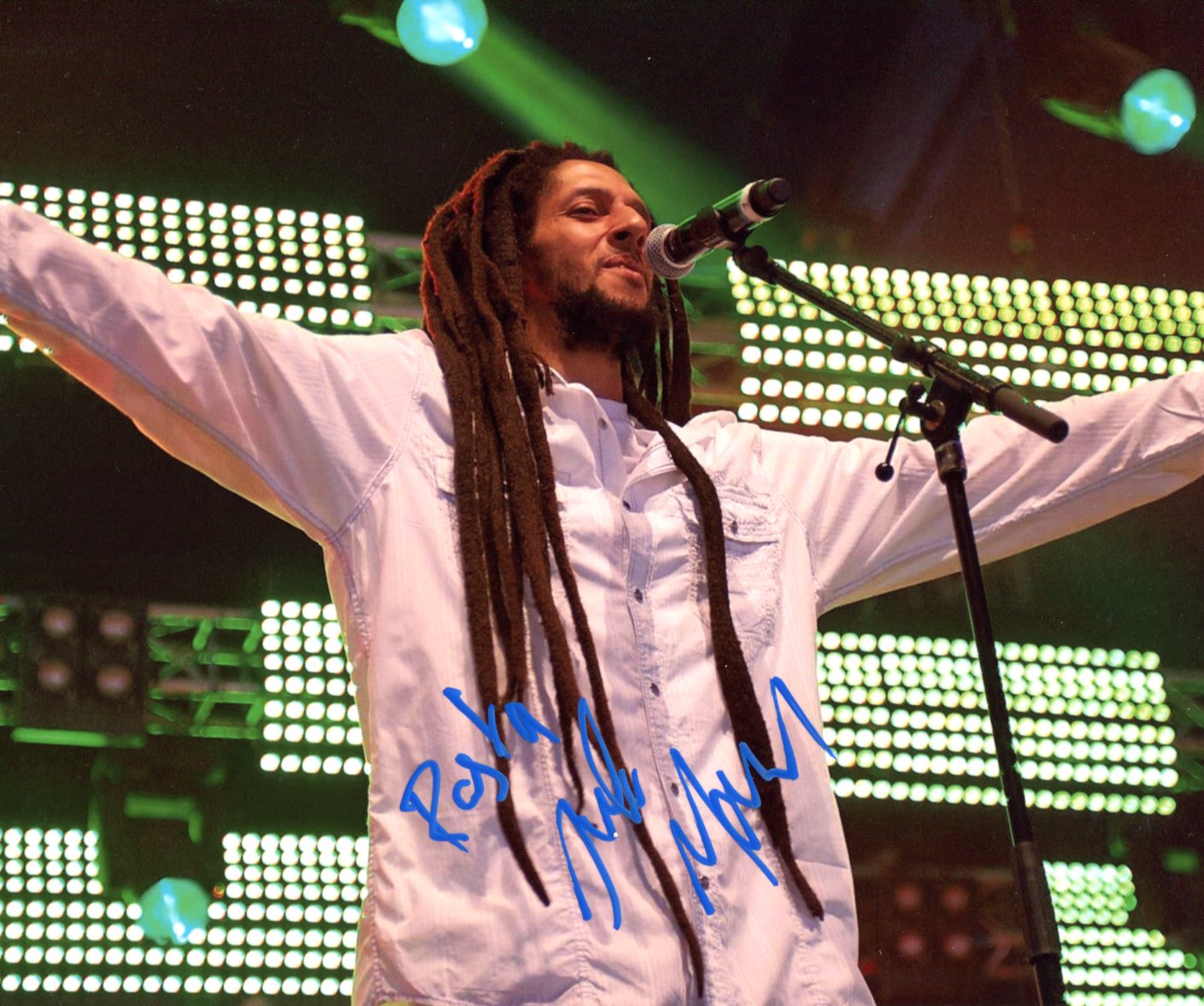 Julian Marley Autograph