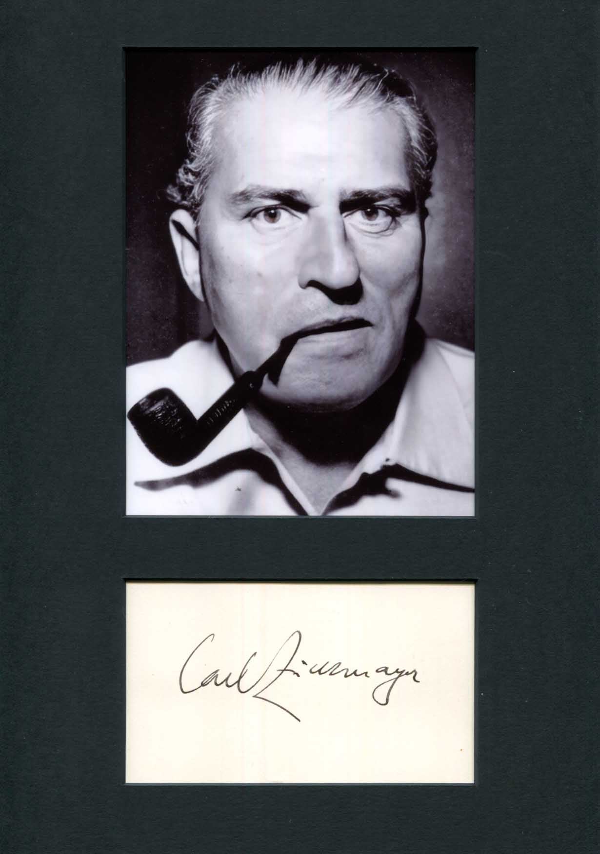 Carl Zuckmayer Autograph Autogramm | ID 15834131464573