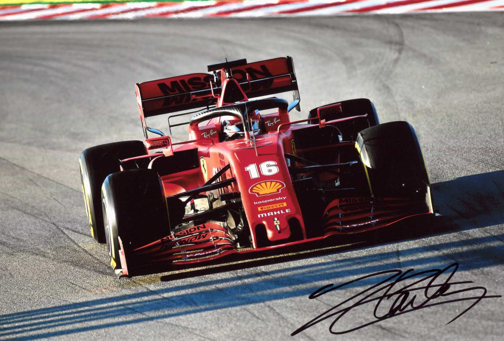 Charles Leclerc Autograph Autogramm | ID 15834643038589