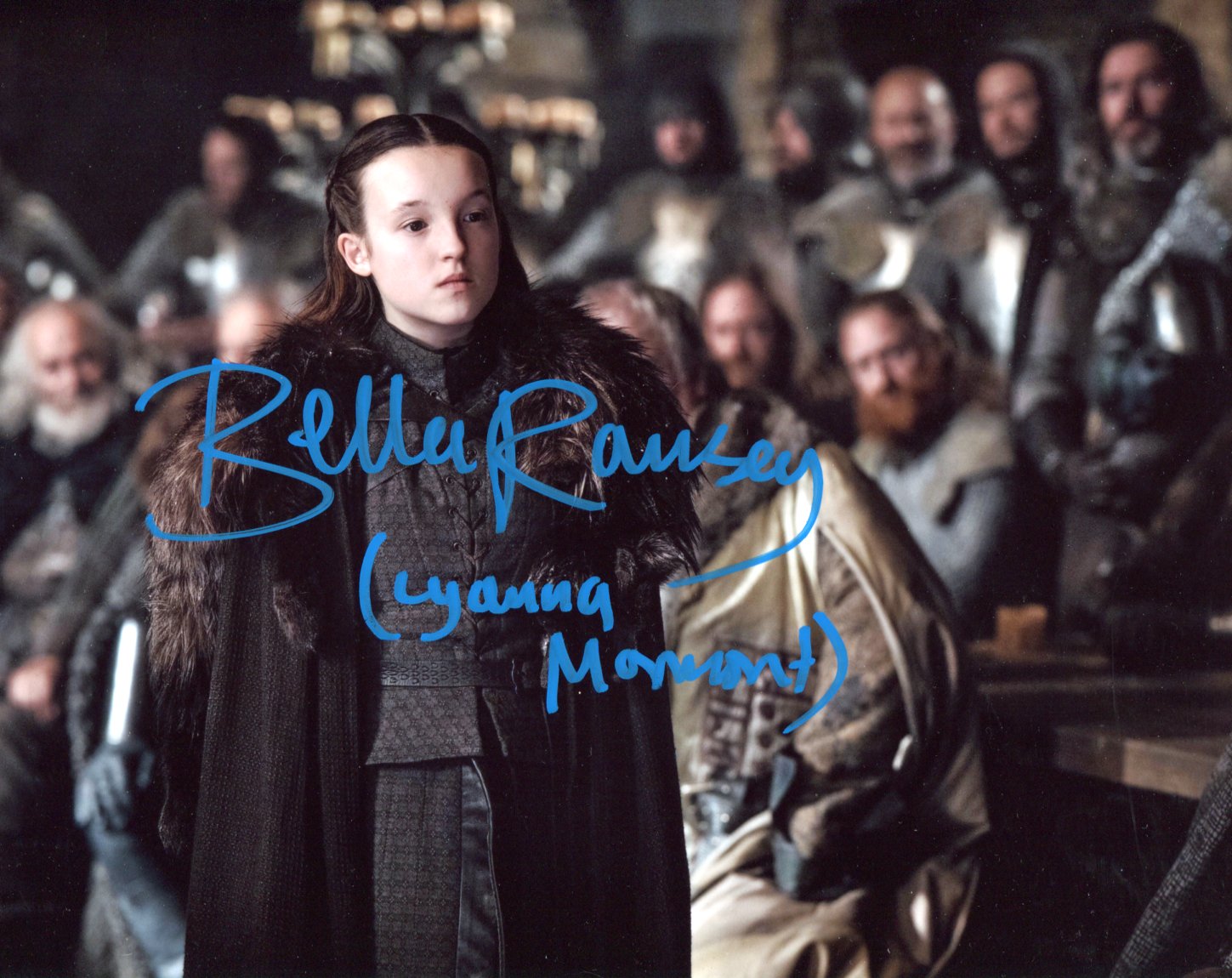 Bella Ramsey Autograph Autogramm | ID 15836921102717