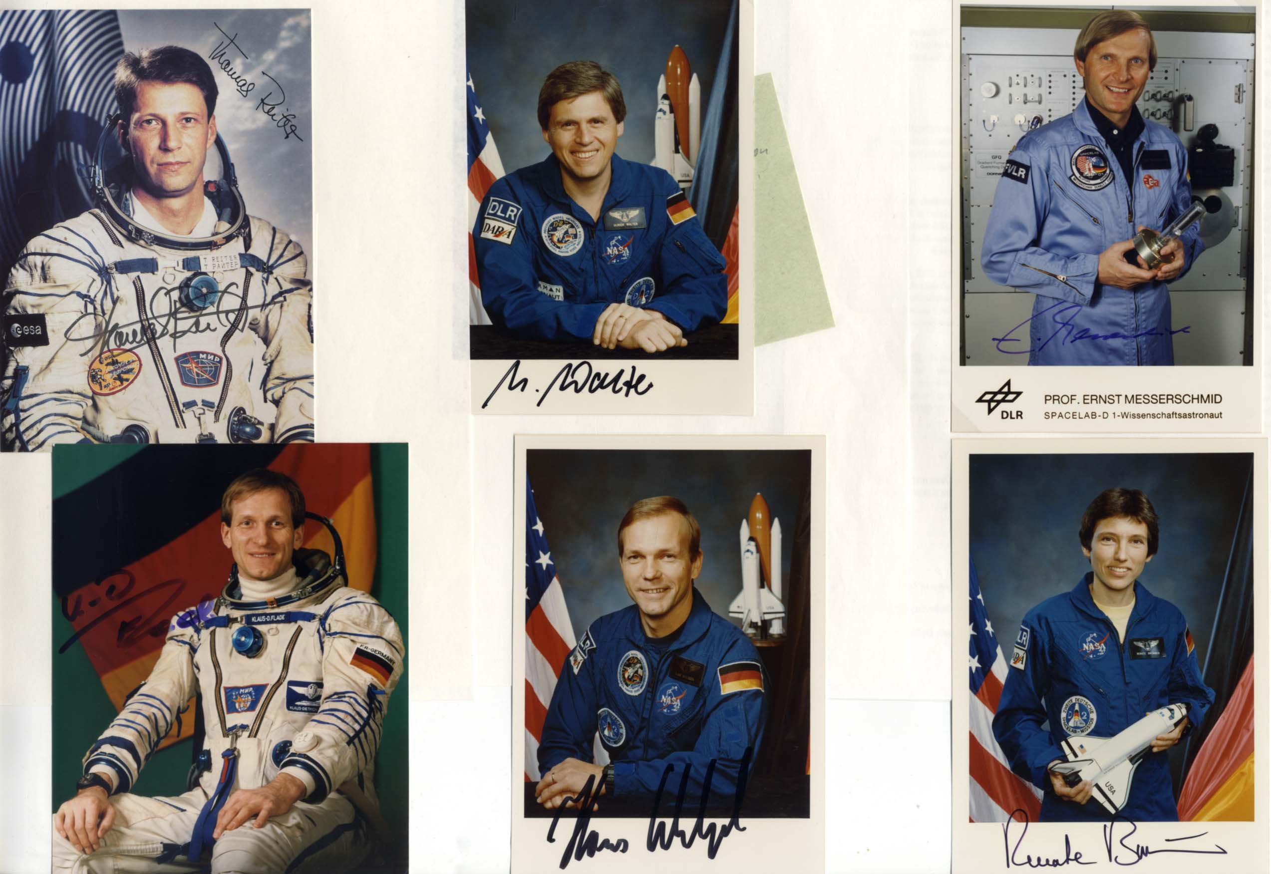 Astronauts & Cosmonauts Collection Autographs