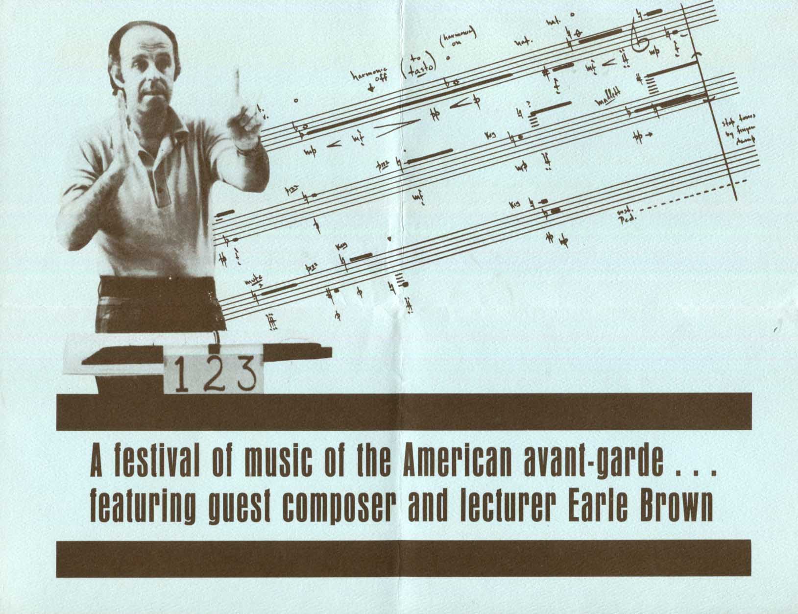Earle Brown & Krzysztof Penderecki Autogramme