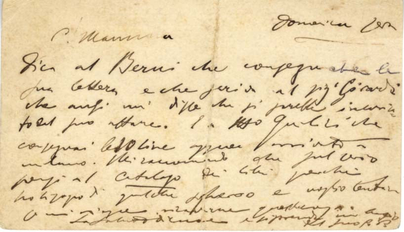 Giacomo Puccini Autogramme (6)