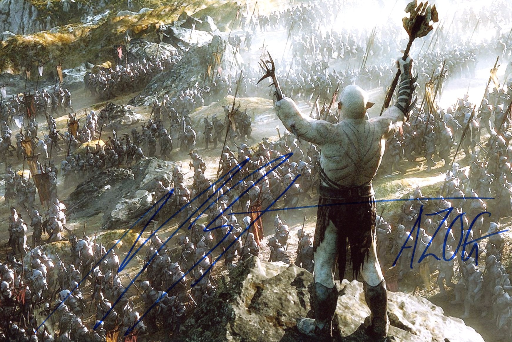 Manu Bennett Autograph