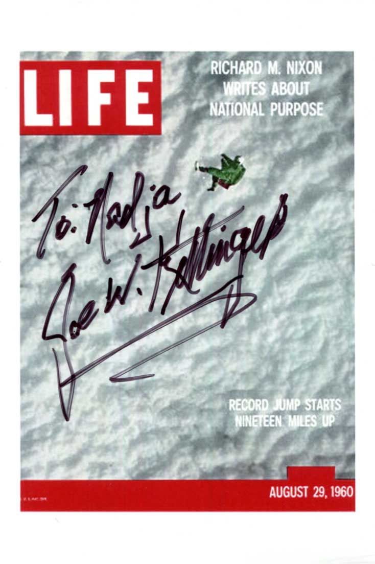 Joseph Kittinger Autograph
