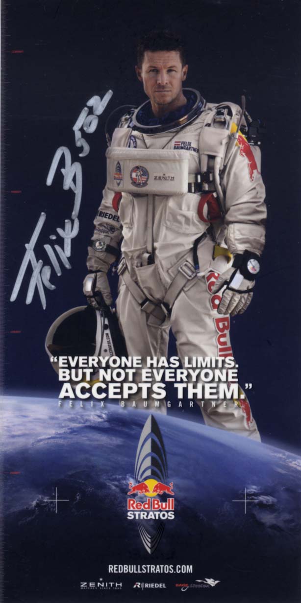Felix Baumgartner Autograph Autogramm | ID 15849059385725