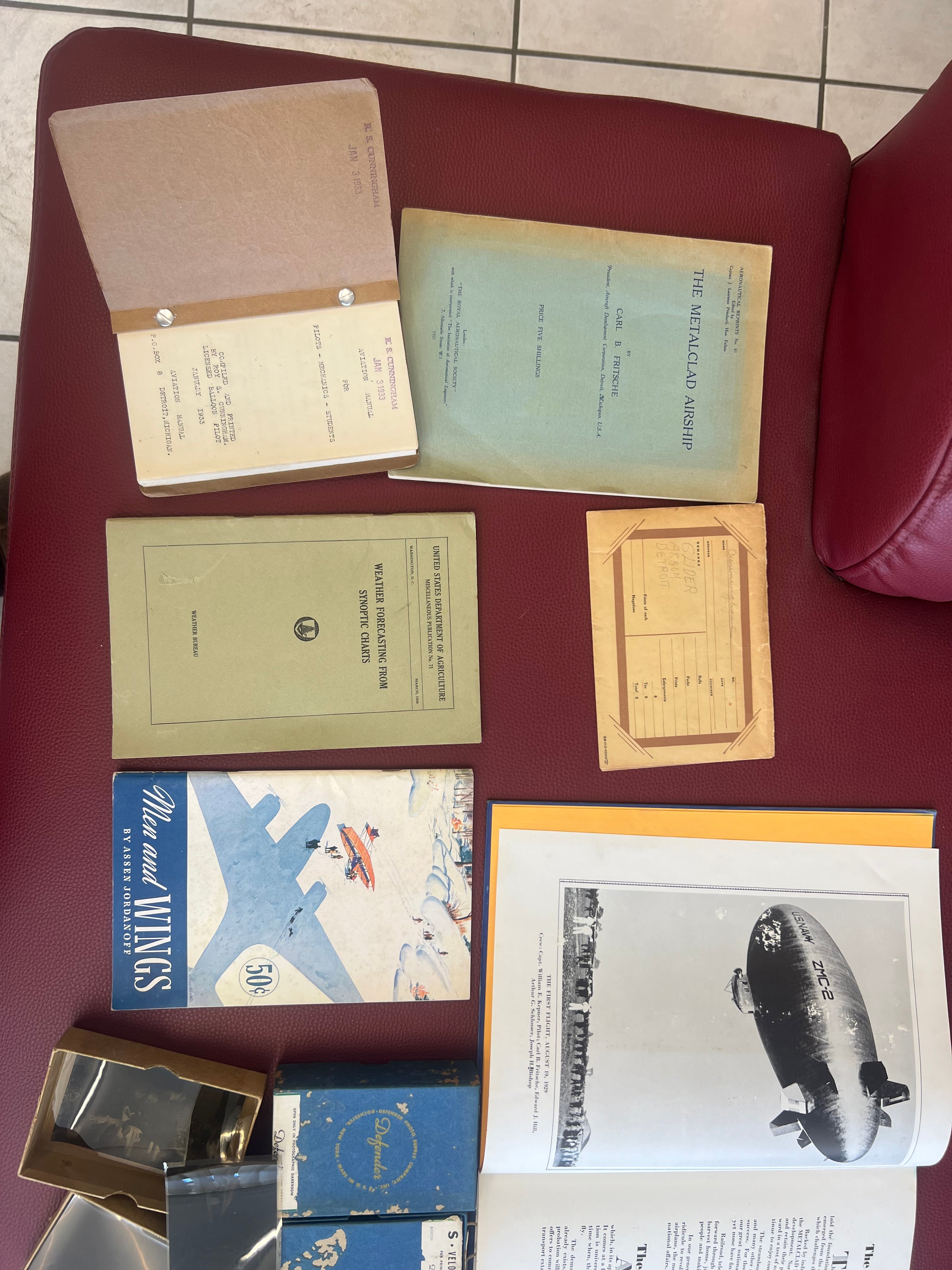 Orville Wright Autograph + historic Balloon collection