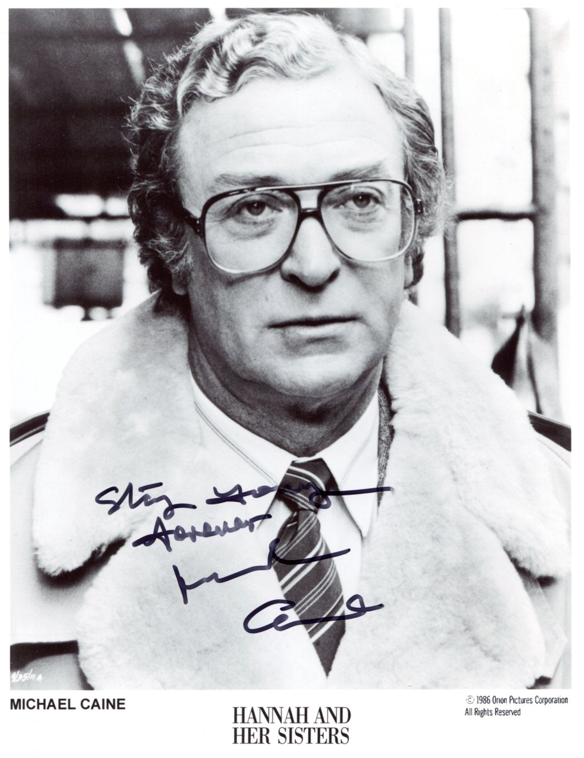 Michael Caine Autograph Autogramm | ID 15851010720125