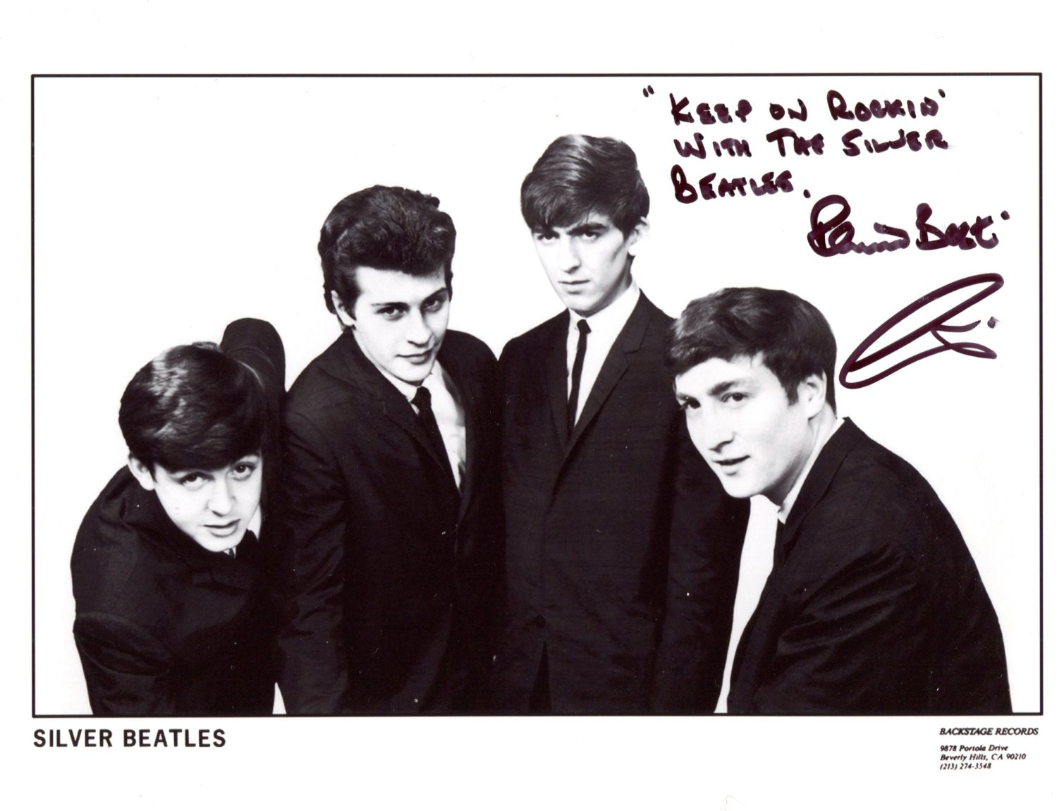 Pete Best Autograph Autogramm | ID 15851349246333