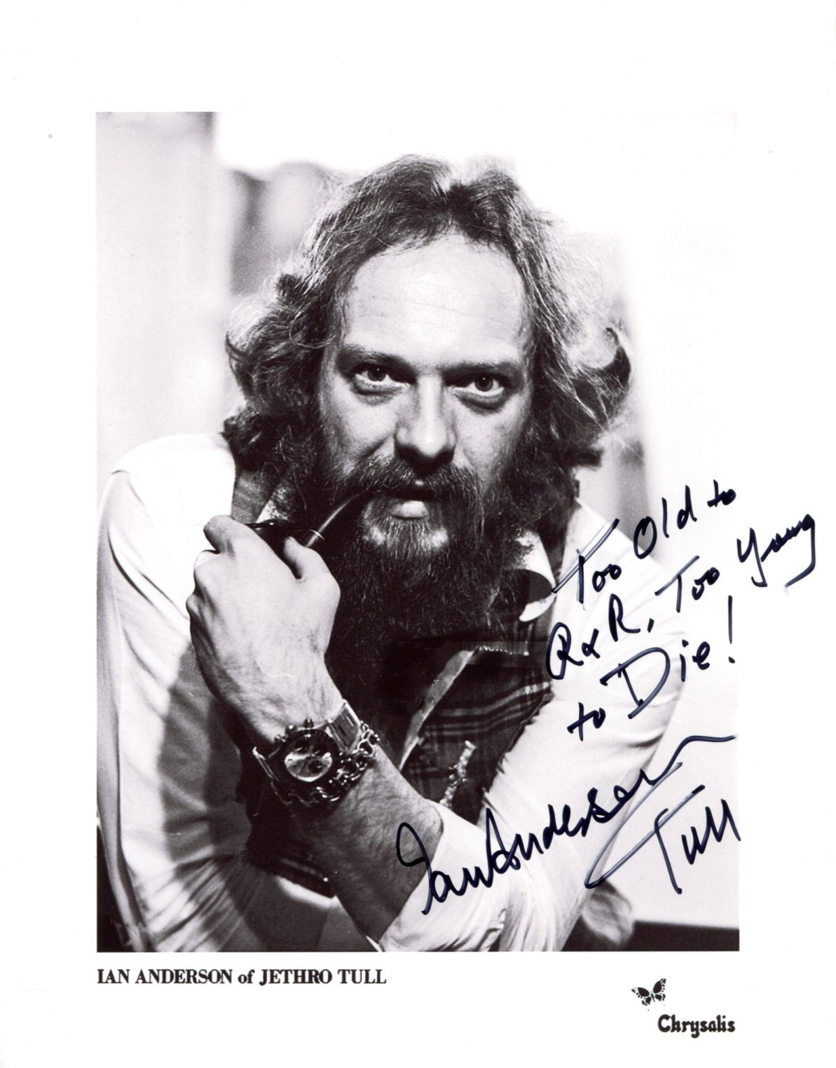 Ian Anderson Autograph Autogramm | ID 15851410293117