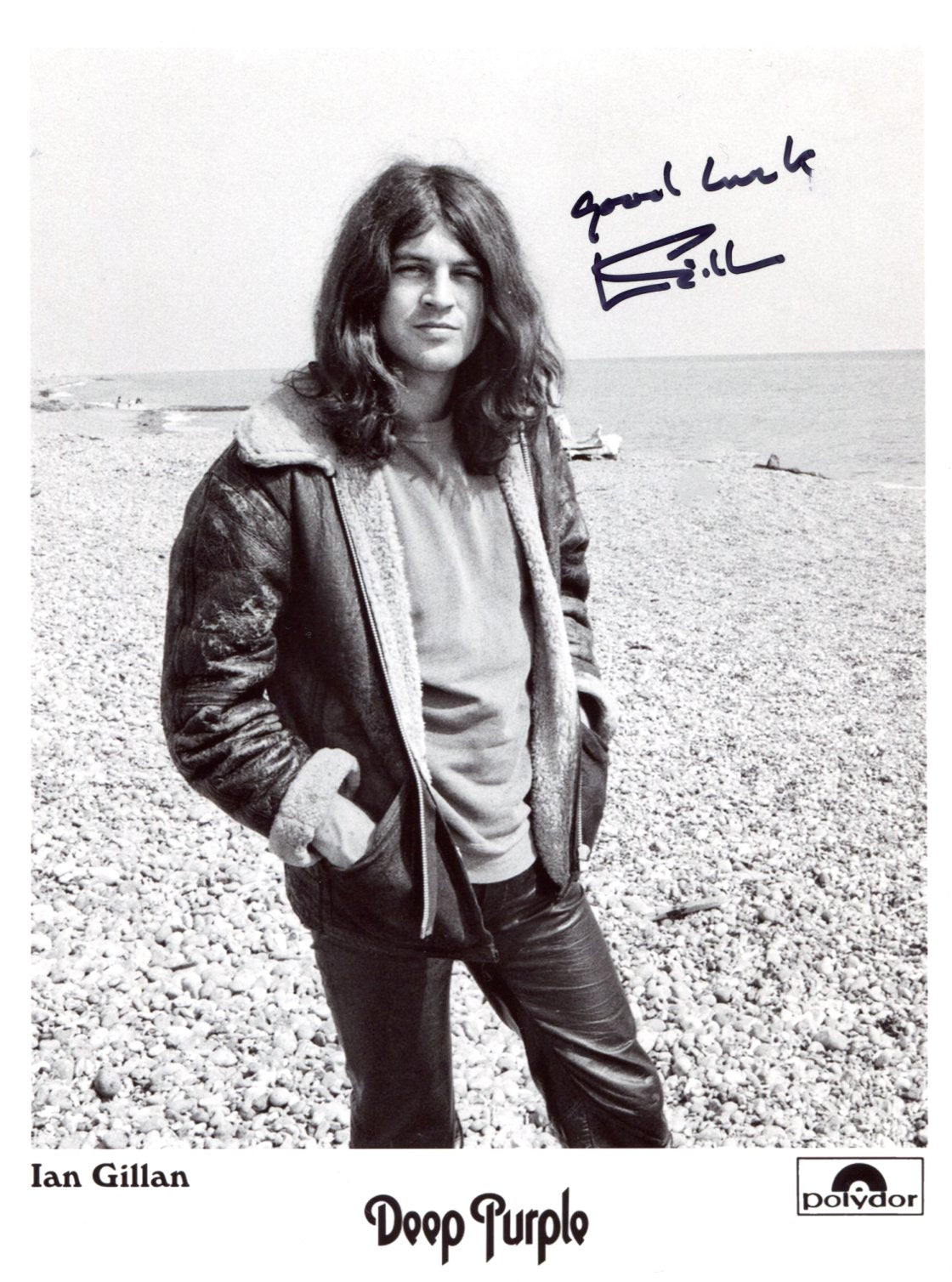 Ian Gillan Autograph Autogramm | ID 15851977310589