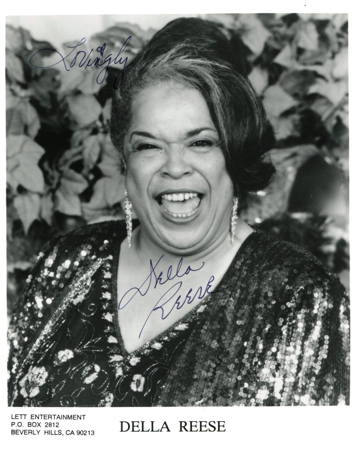 Della Reese Autograph Autogramm | ID 15857593909629