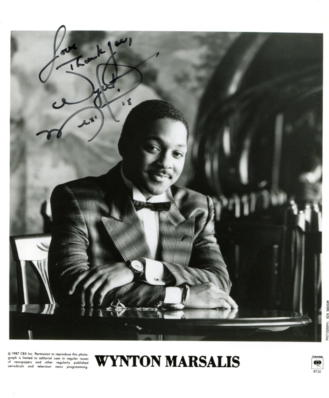Wynton Marsalis Autograph Autogramm | ID 15858255757693