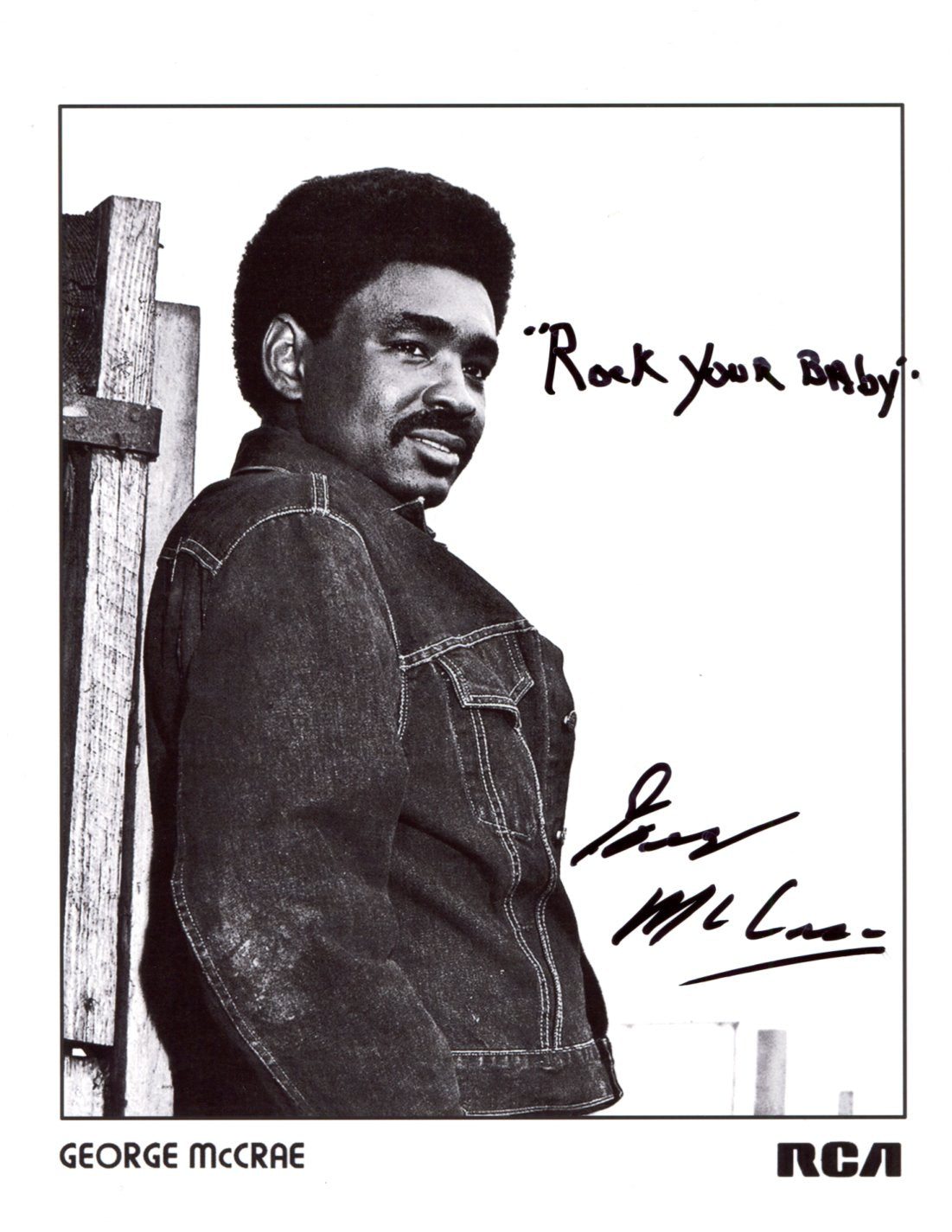 George McCrae Autograph Autogramm | ID 15858286100861