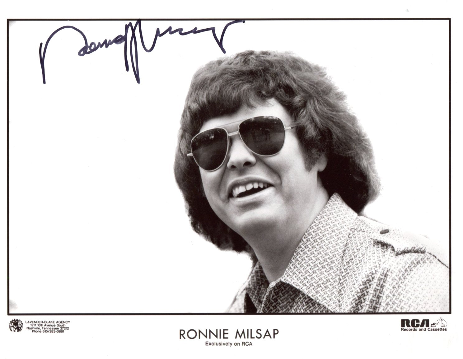 Ronnie Milsap Autograph Autogramm | ID 15858841485693