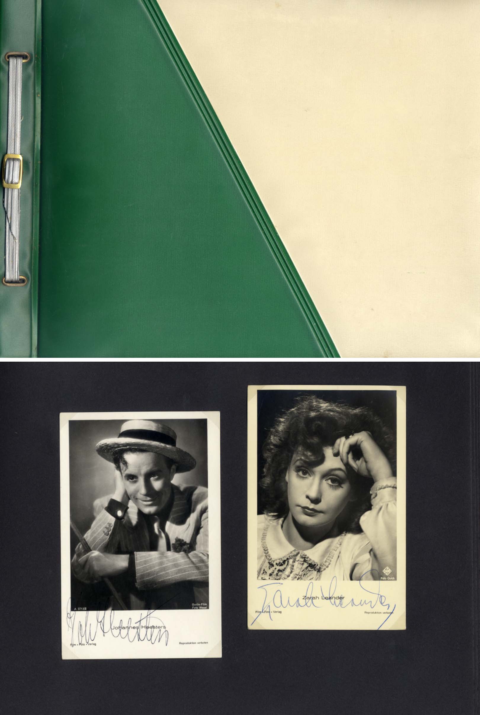 German Vintage Film Autographs