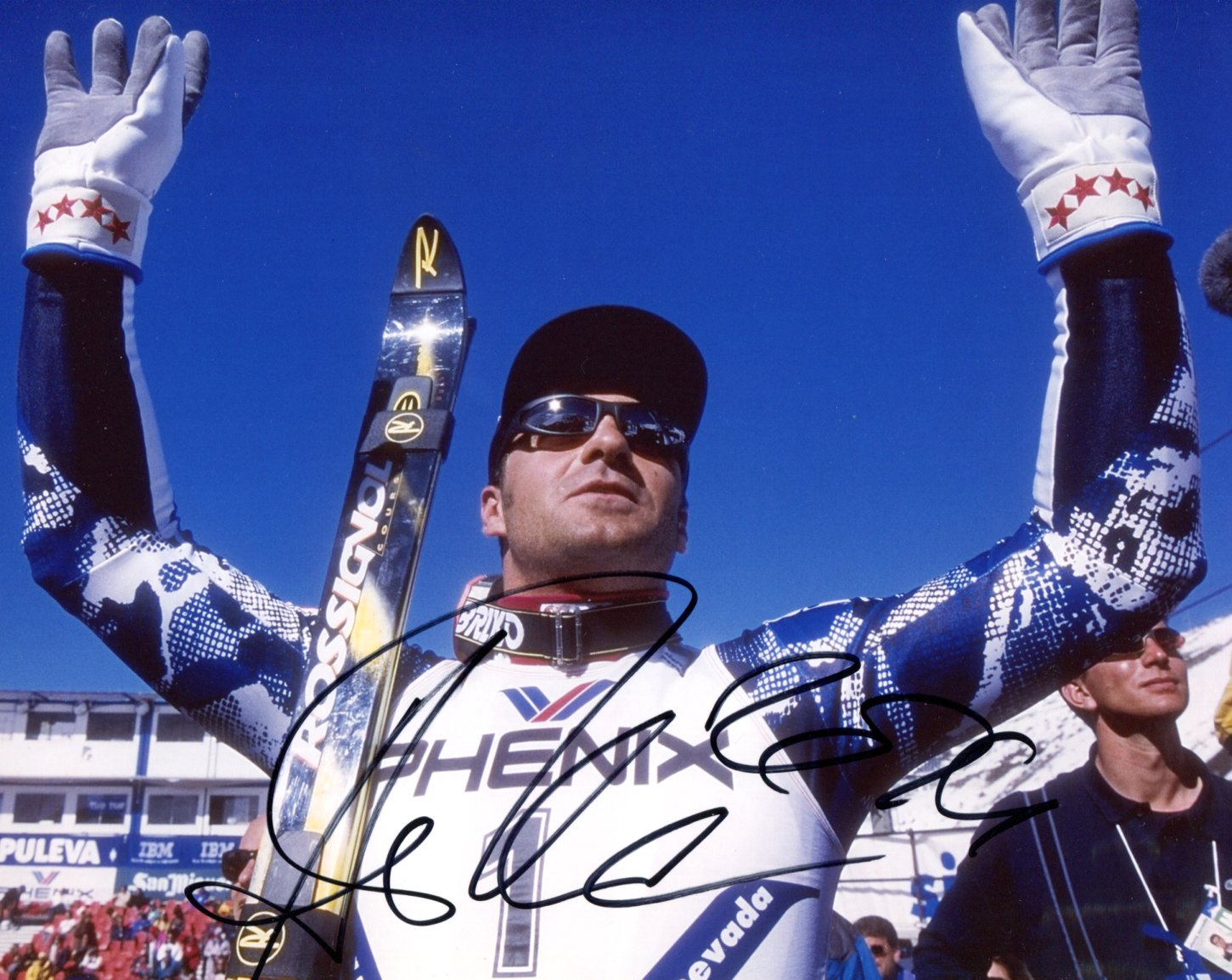 Alberto Tomba Autograph