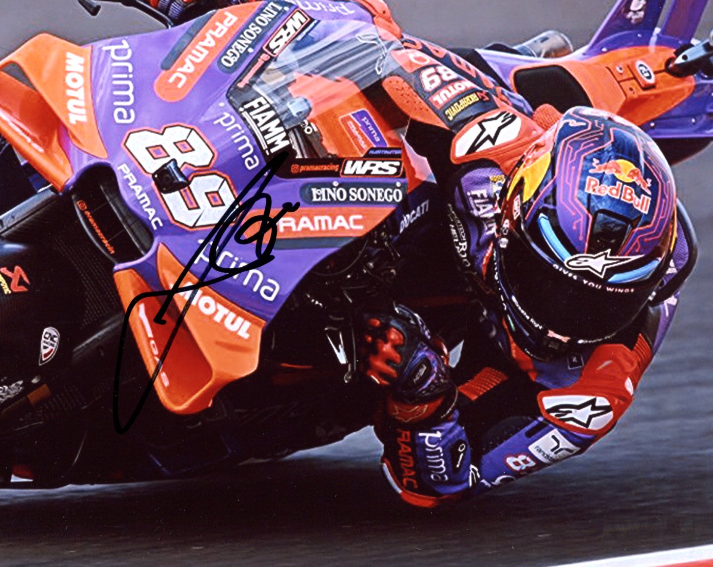 Jorge Lorenzo Autograph