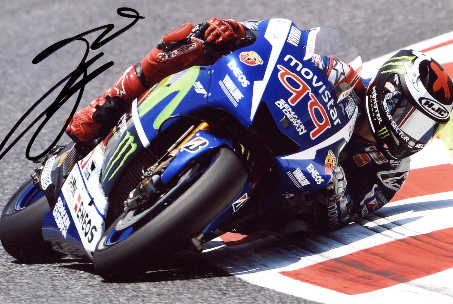 Jorge Lorenzo Autograph