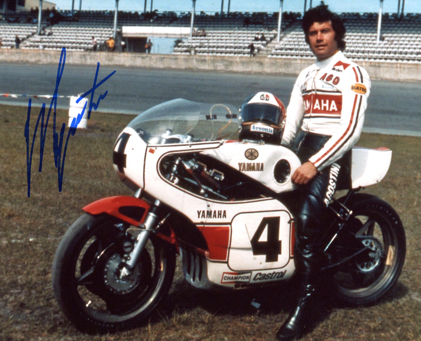 Giacomo Agostini Autograph