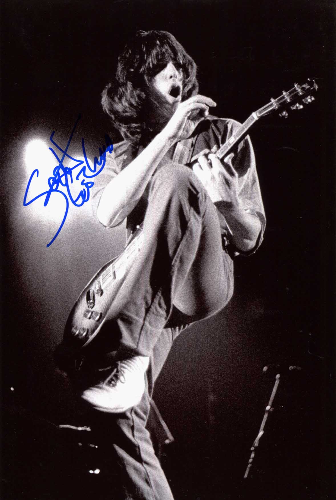 Scott Gorham Autograph