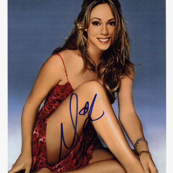 Mariah Carey autograph, IP signed photograph