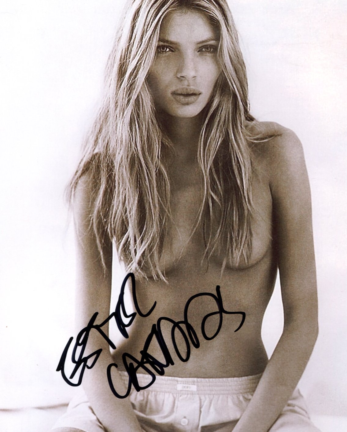 Esther Cañadas Autograph