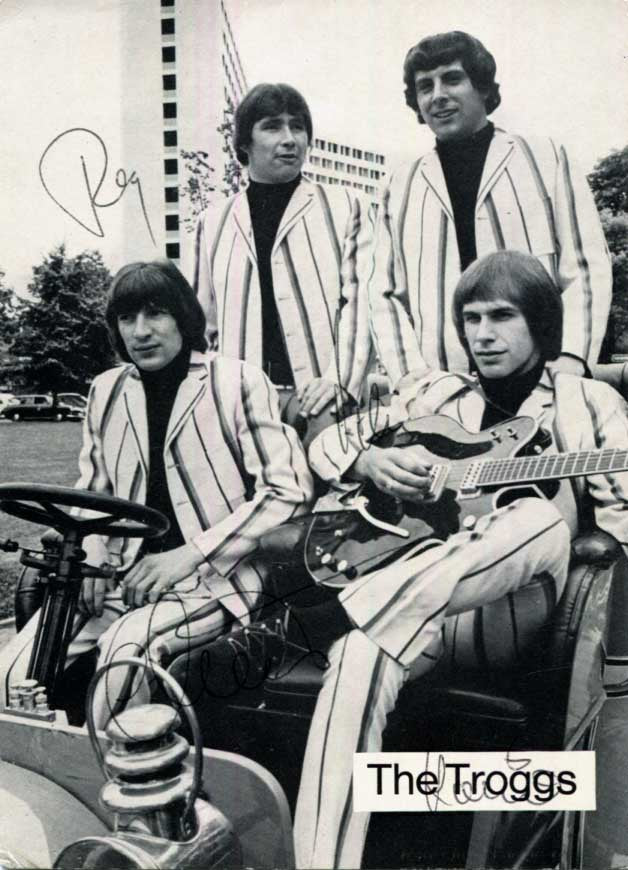 The Troggs (band) Autographs