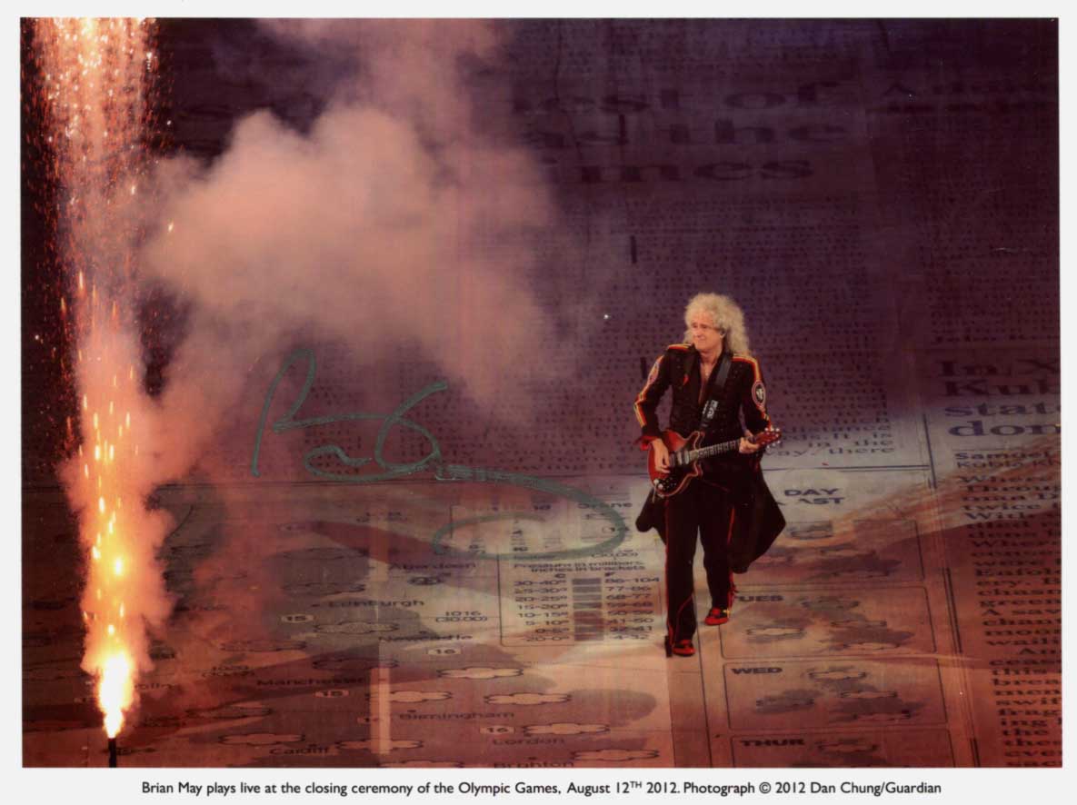 Brian May Autograph