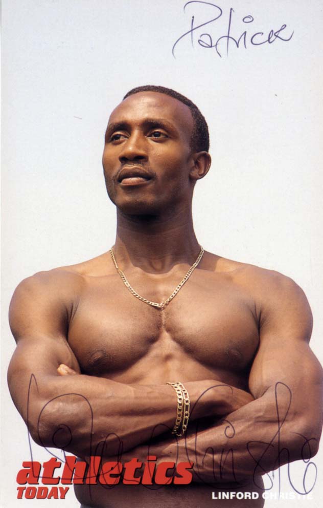 Linford Christie Autograph