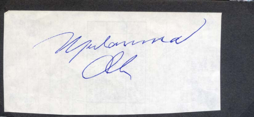 Muhammad Ali Autograph Autogramm | ID 15881776103805