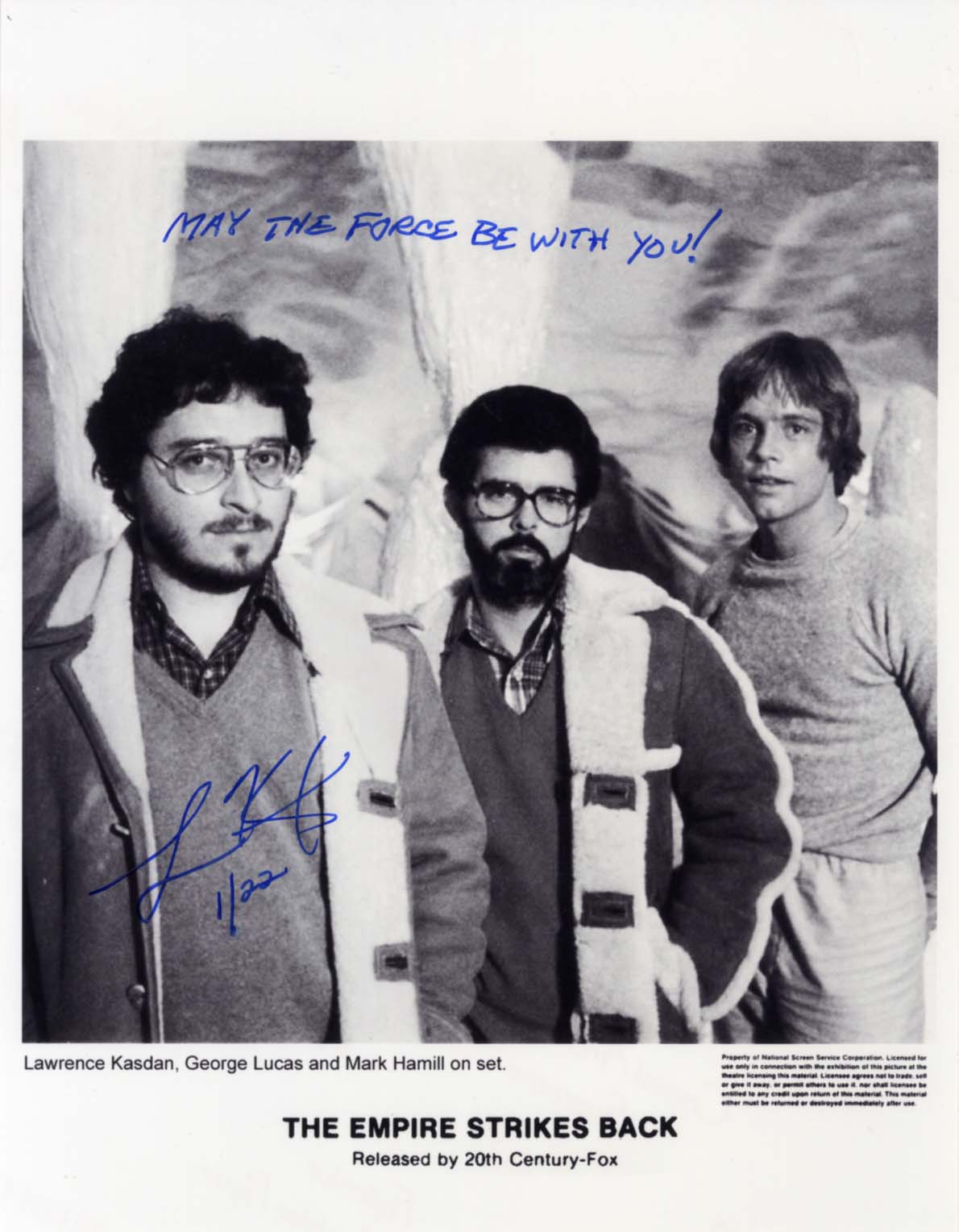 Lawrence Edward Kasdan Autograph Autogramm | ID 15883161567613