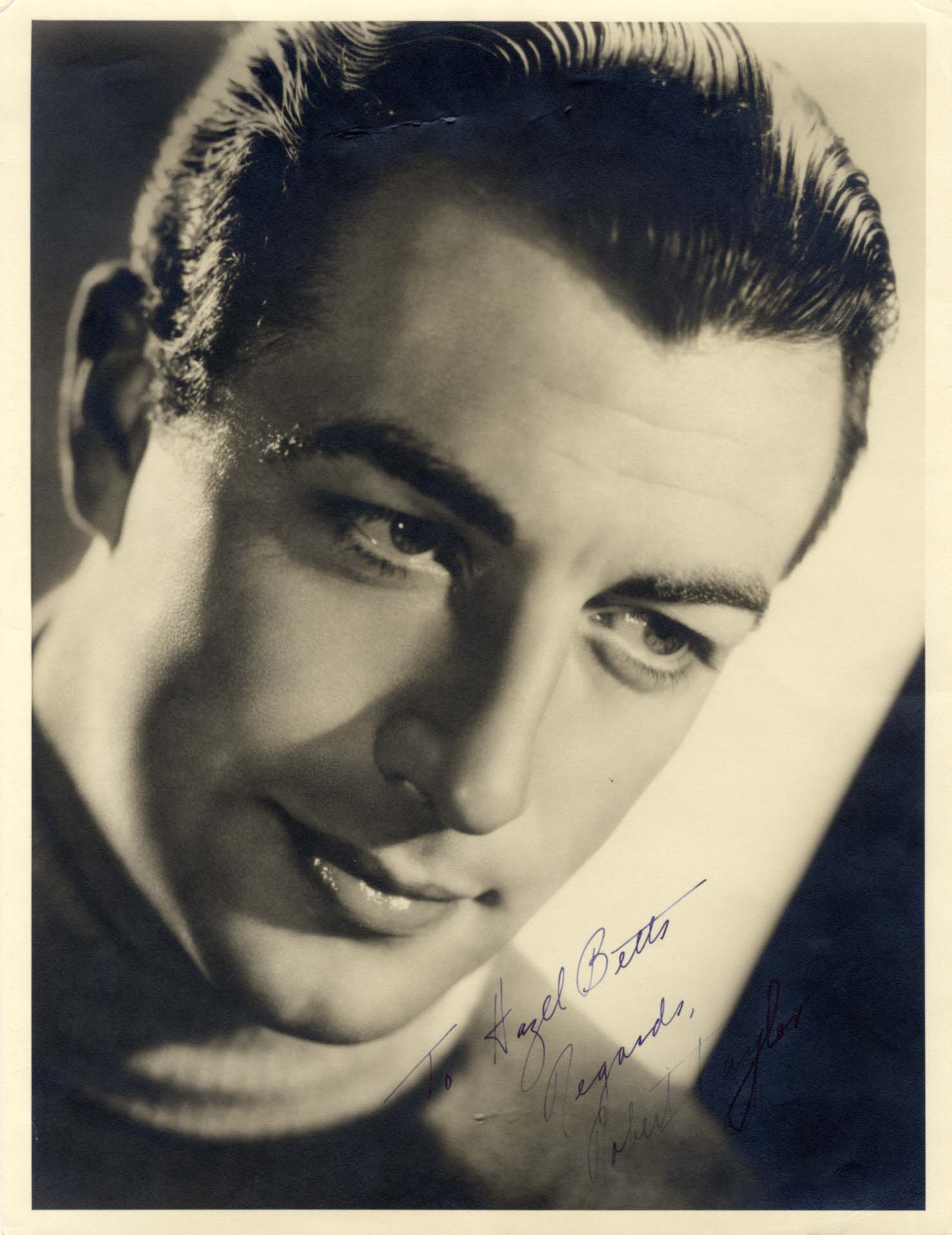 Robert Taylor Autograph