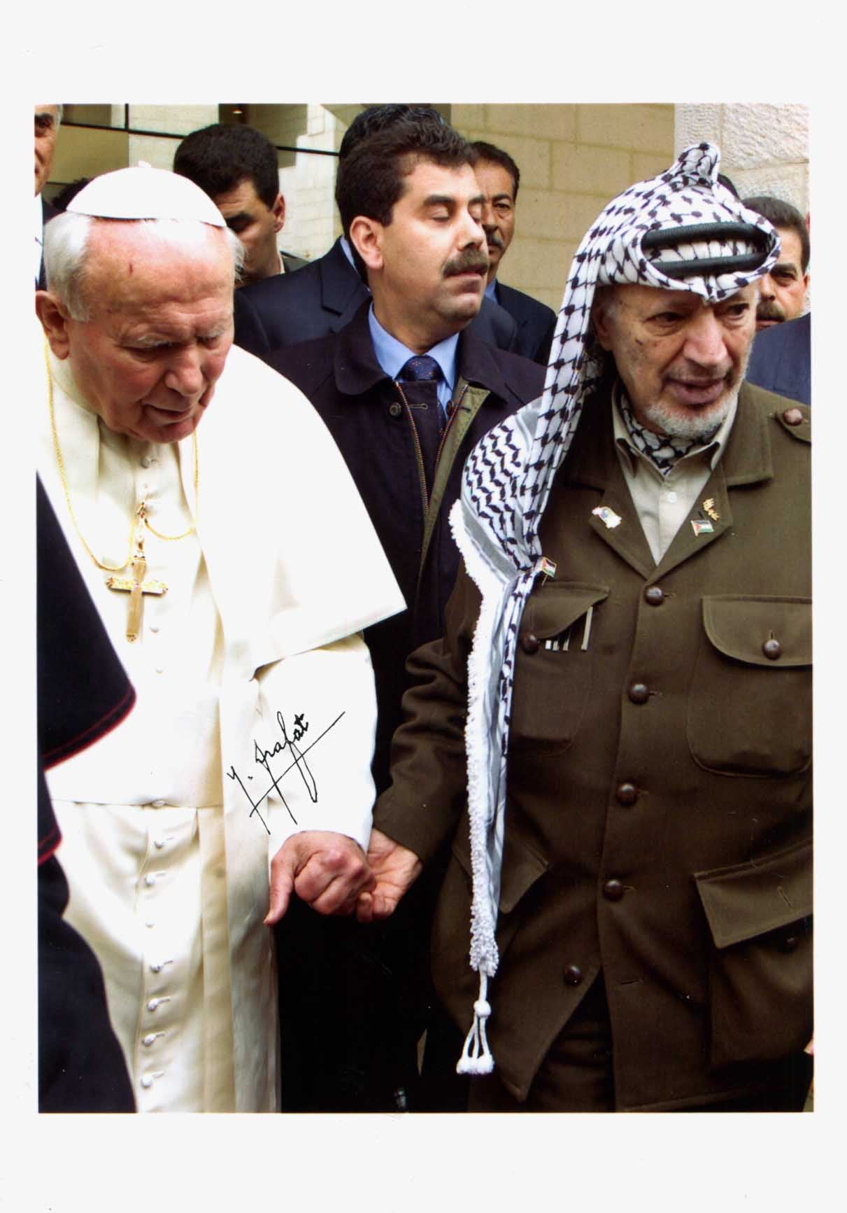 Yasser Arafat Autograph Autogramm | ID 15883755848061