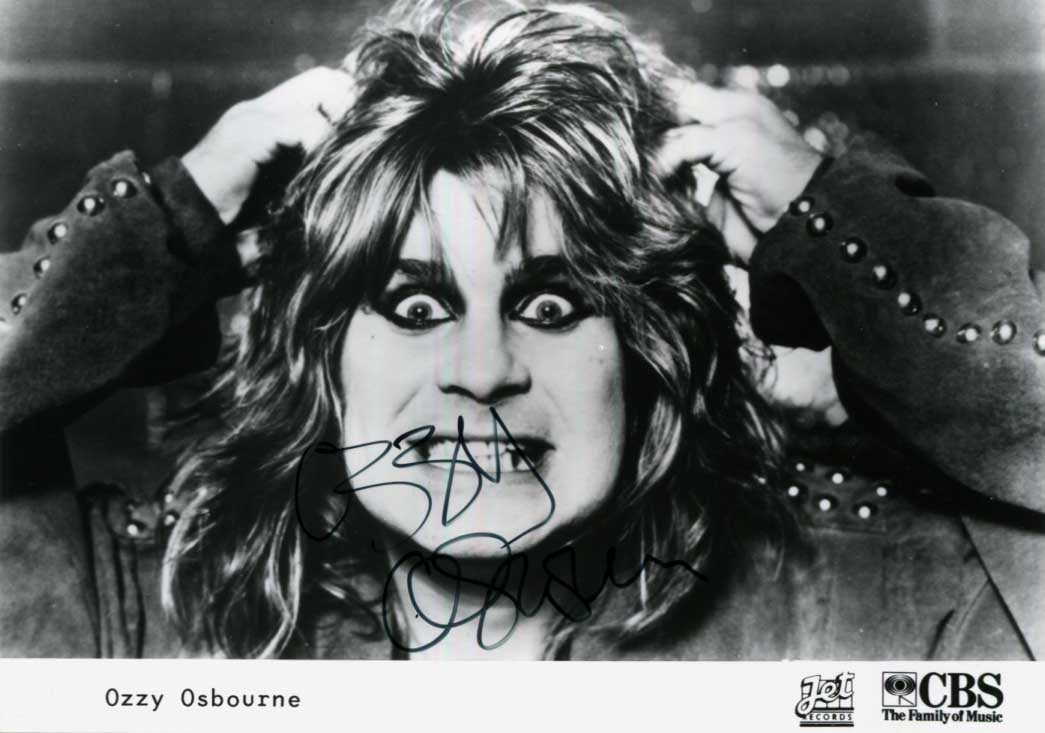 Ozzy Osbourne Autograph Autogramm | ID 15888175104381