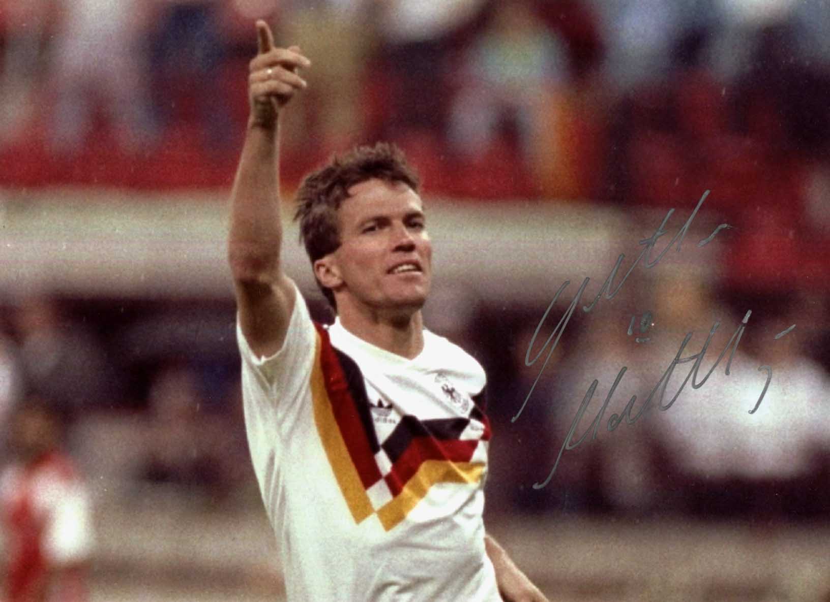 Lothar Matthäus Autograph Autogramm | ID 15888750051709