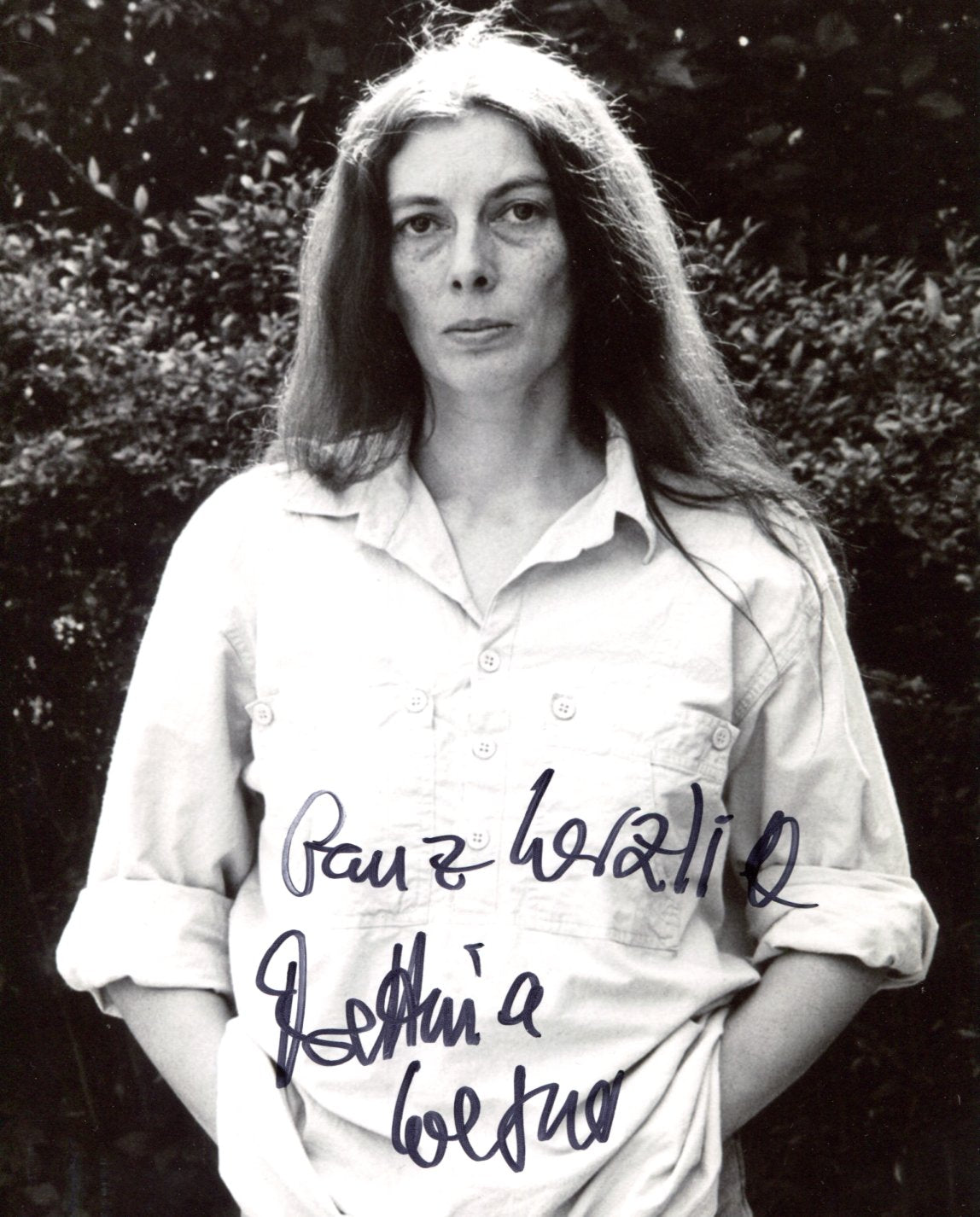 Bettina Wegner Autograph Autogramm | ID 15894389916029