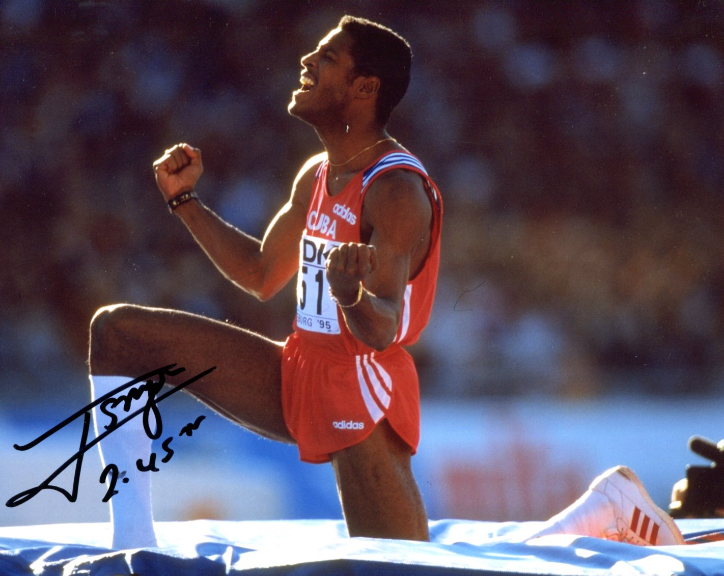 Javier Sotomayor Autograph Autogramm | ID 15894734209405