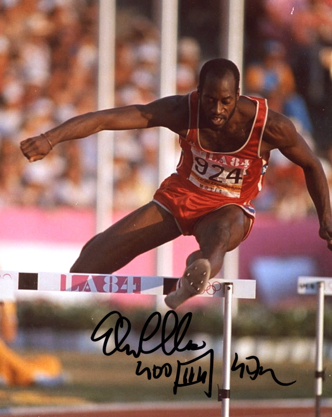 Edwin Moses Autograph Autogramm | ID 15894742008189