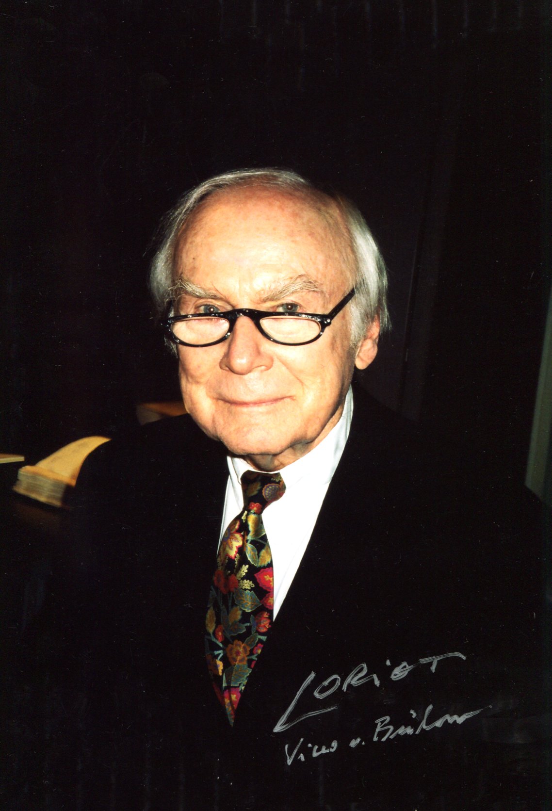Loriot Autograph