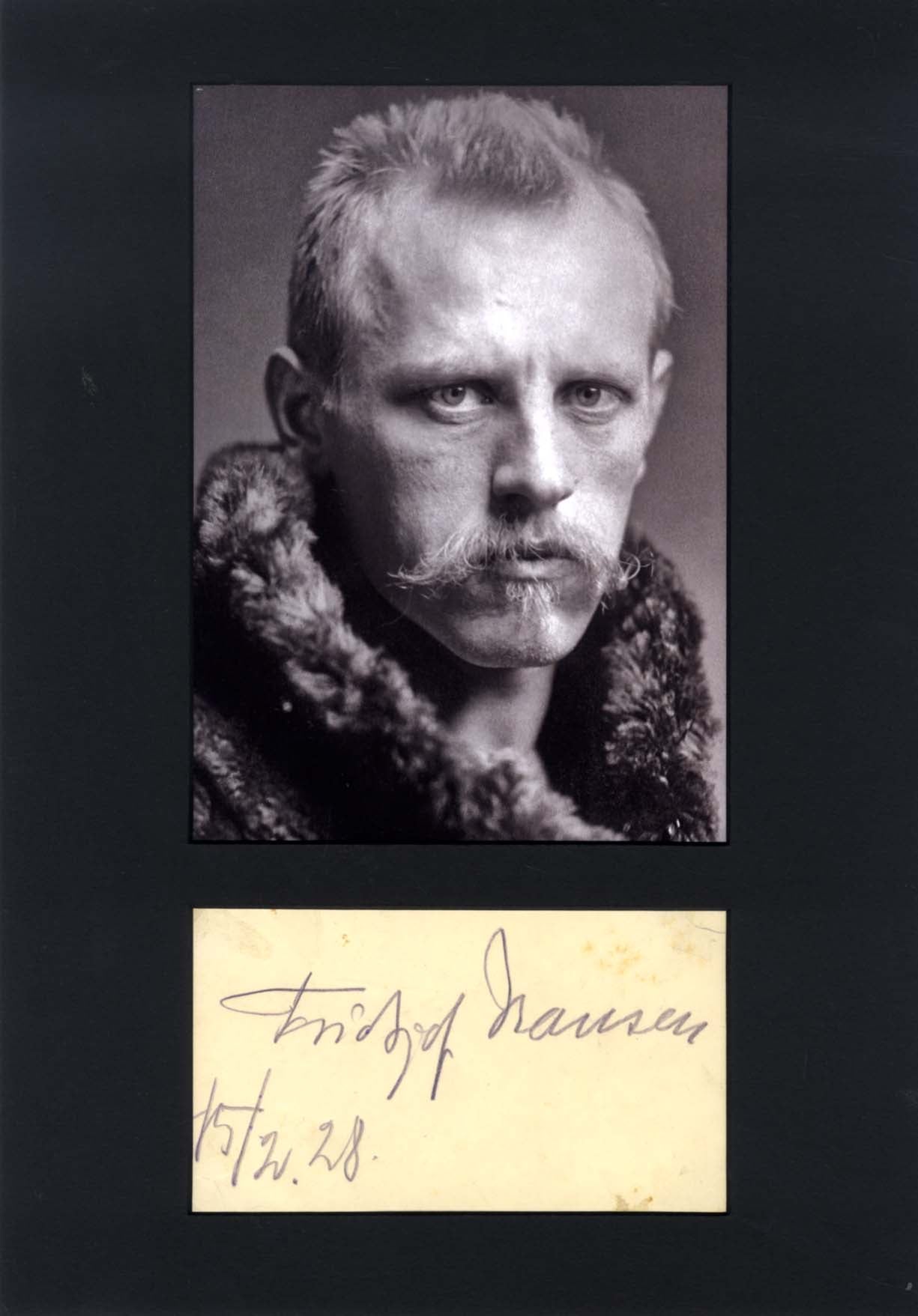 Fridtjof Nansen Autograph
