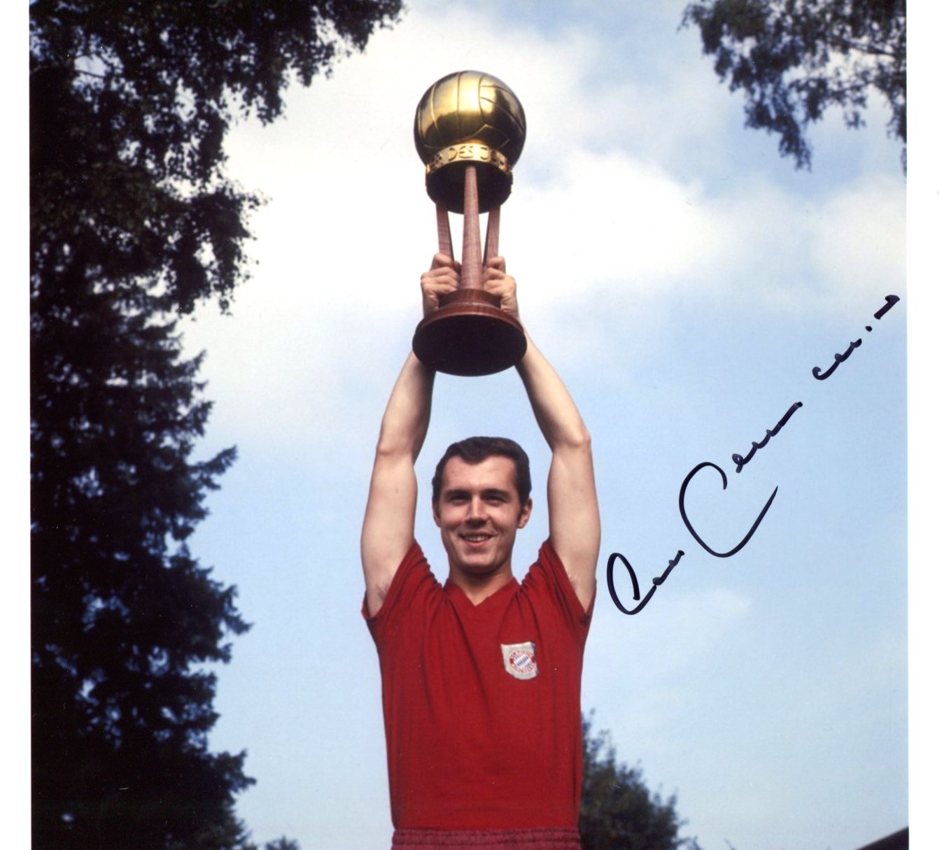 Franz Beckenbauer Autogramm