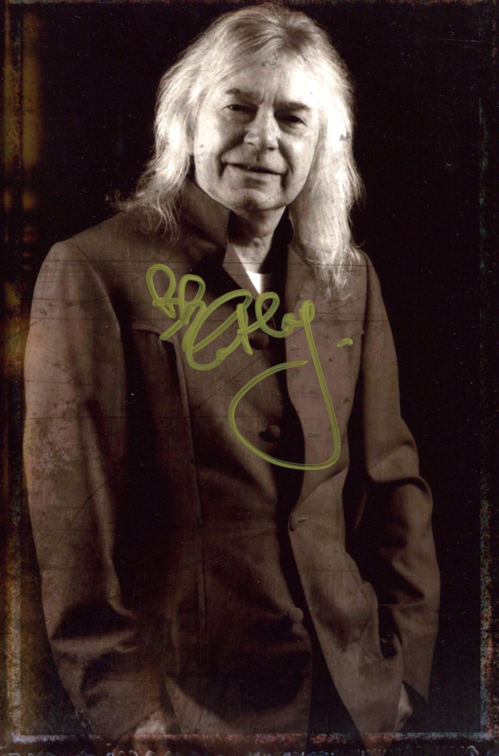 Bob Catley Autogramm