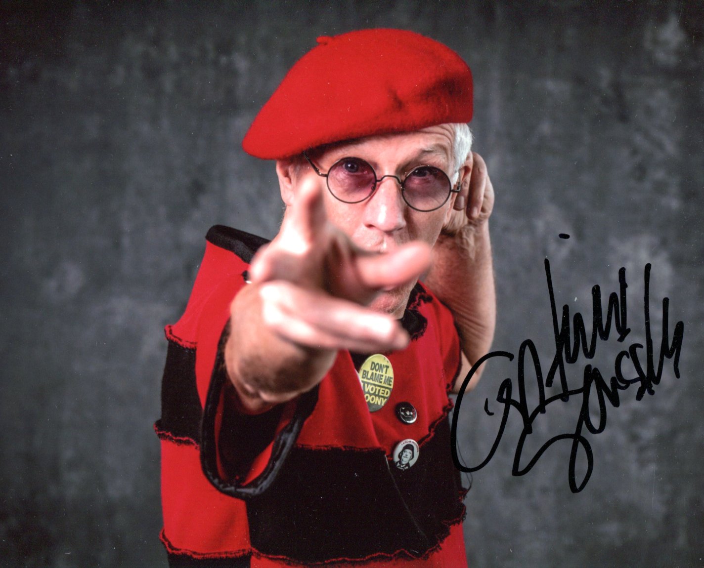 Captain Sensible Autograph