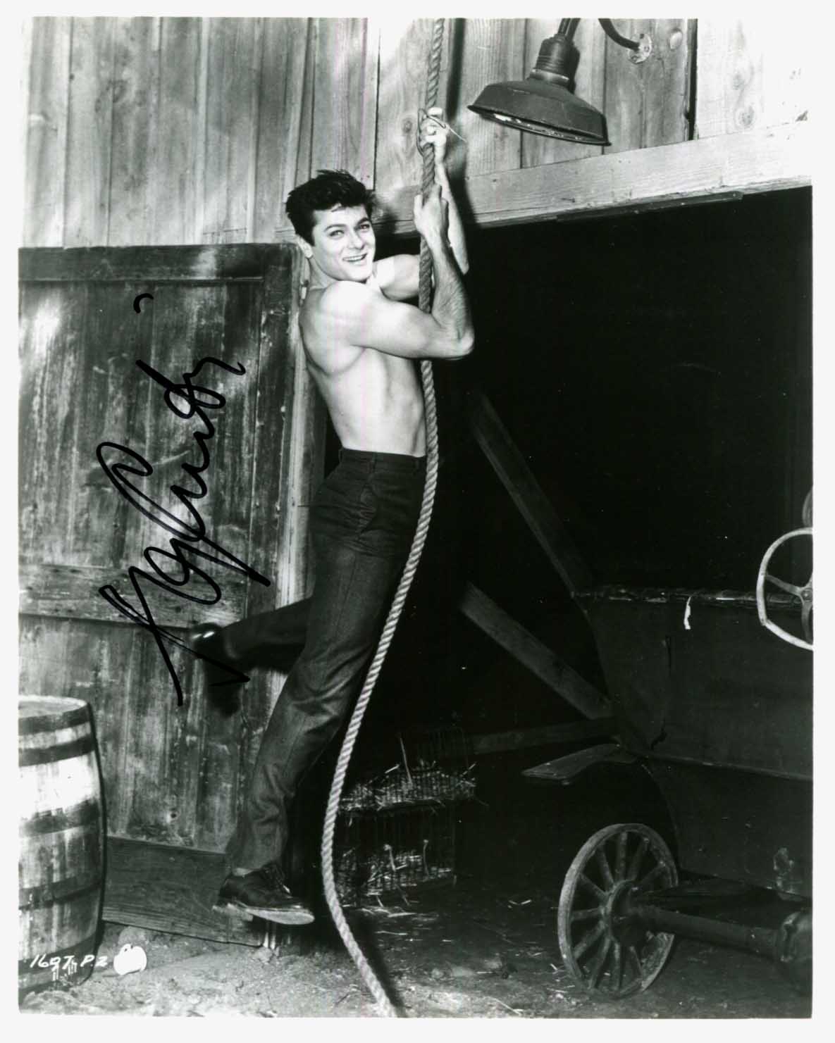 Tony Curtis Autograph