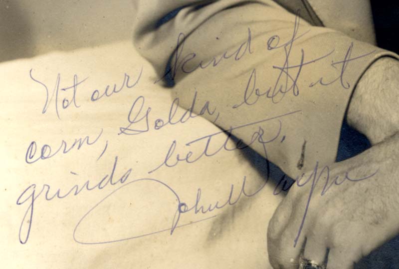 John Wayne Autograph