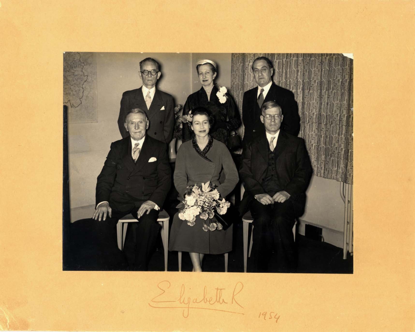 Elizabeth II. Autogramm
